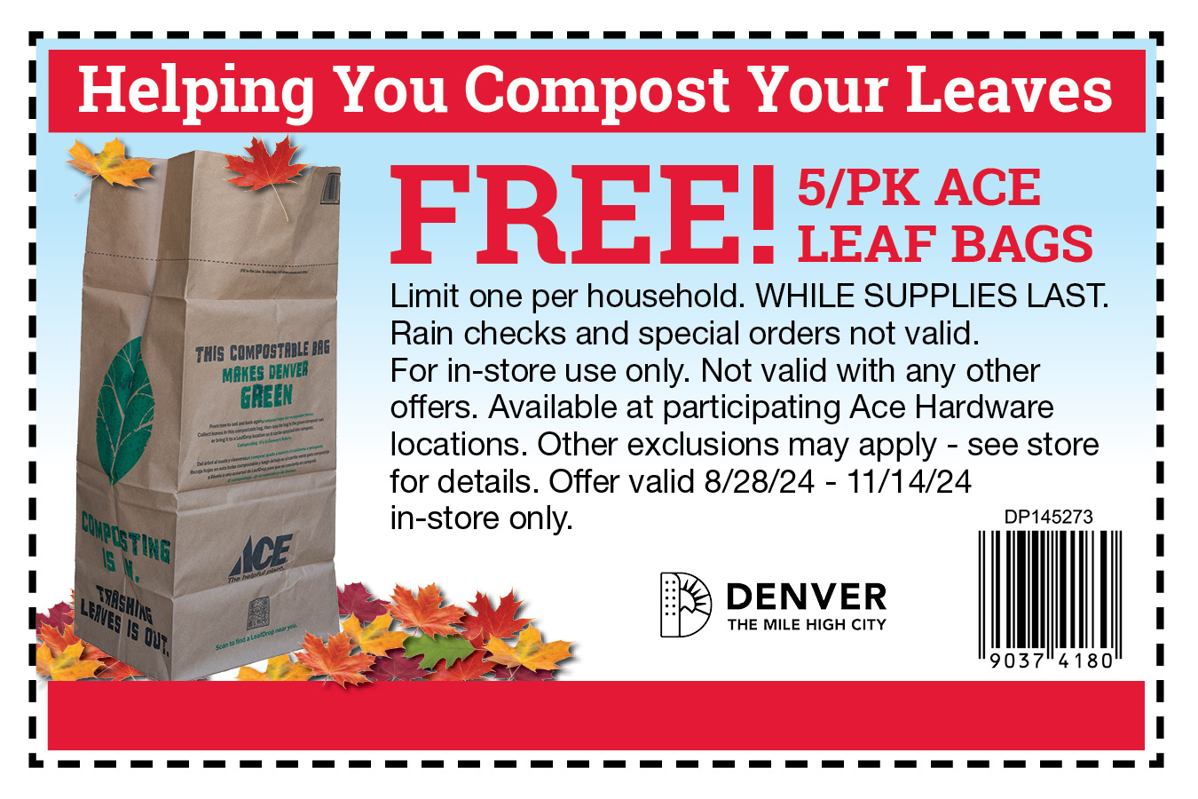 2024 Denver LeafDrop coupon